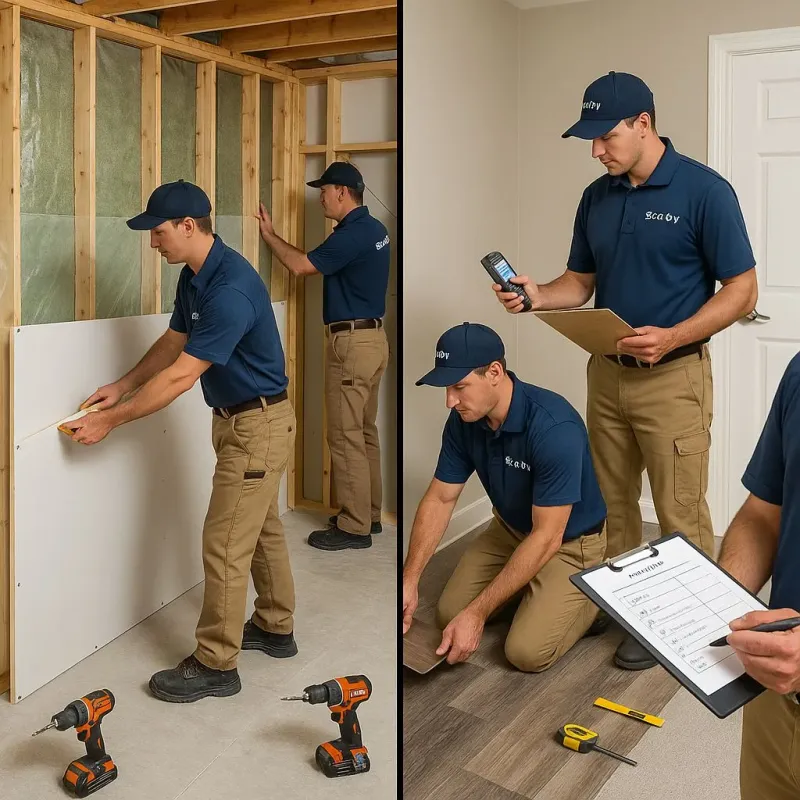 Repairs and Reconstruction process in Eastland County, TX