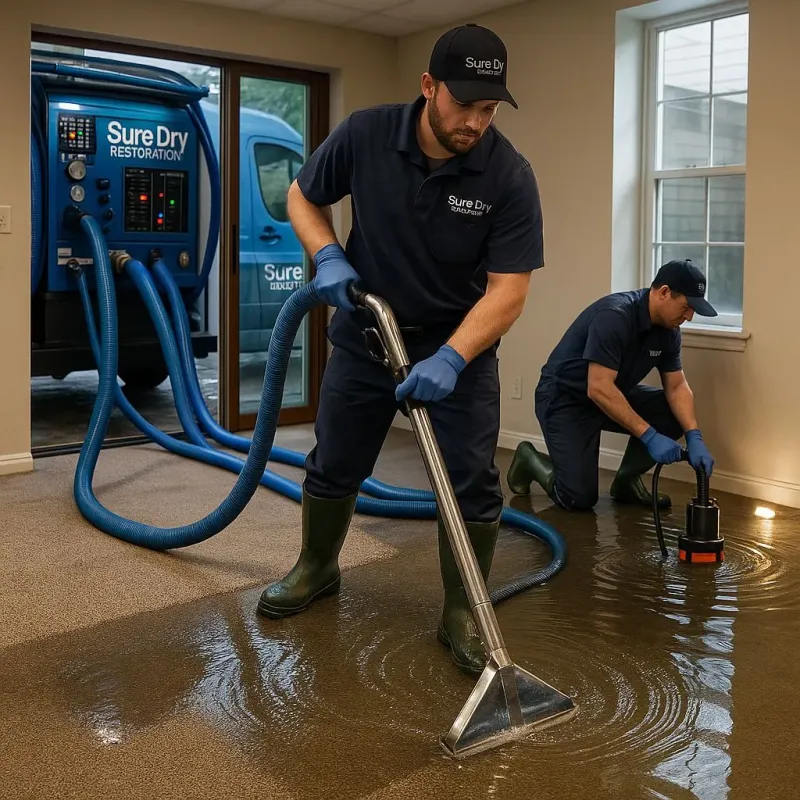 Water Extraction and Removal process in Eastland County, TX